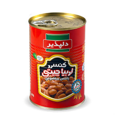 تصویر 2 از قیمت فروش کنسرو لوبیا با سس گوجه دلپذیر
